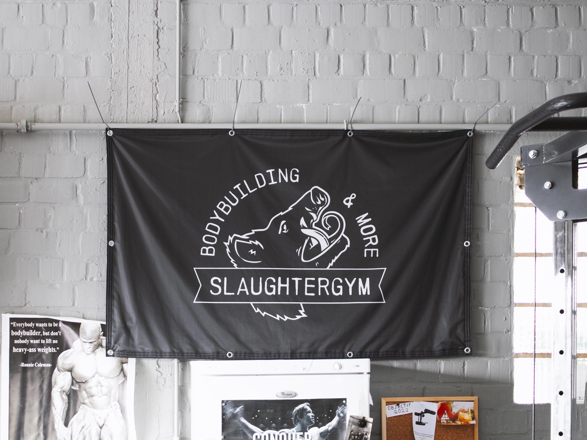Slaughtergym - bache - Upend Studio